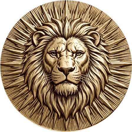 Leonine medallion seal